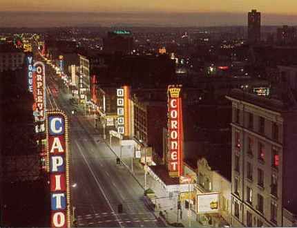 Granville street, we used to call it Theater Row for a reason!