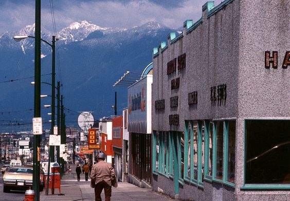 Main Street looking North (1978) - -Vancouver by Pop Snap