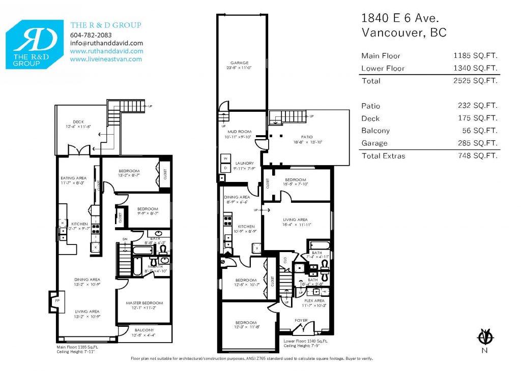 Vancouver Special for sale at 1840 East 6th Avenue, The R & D Group