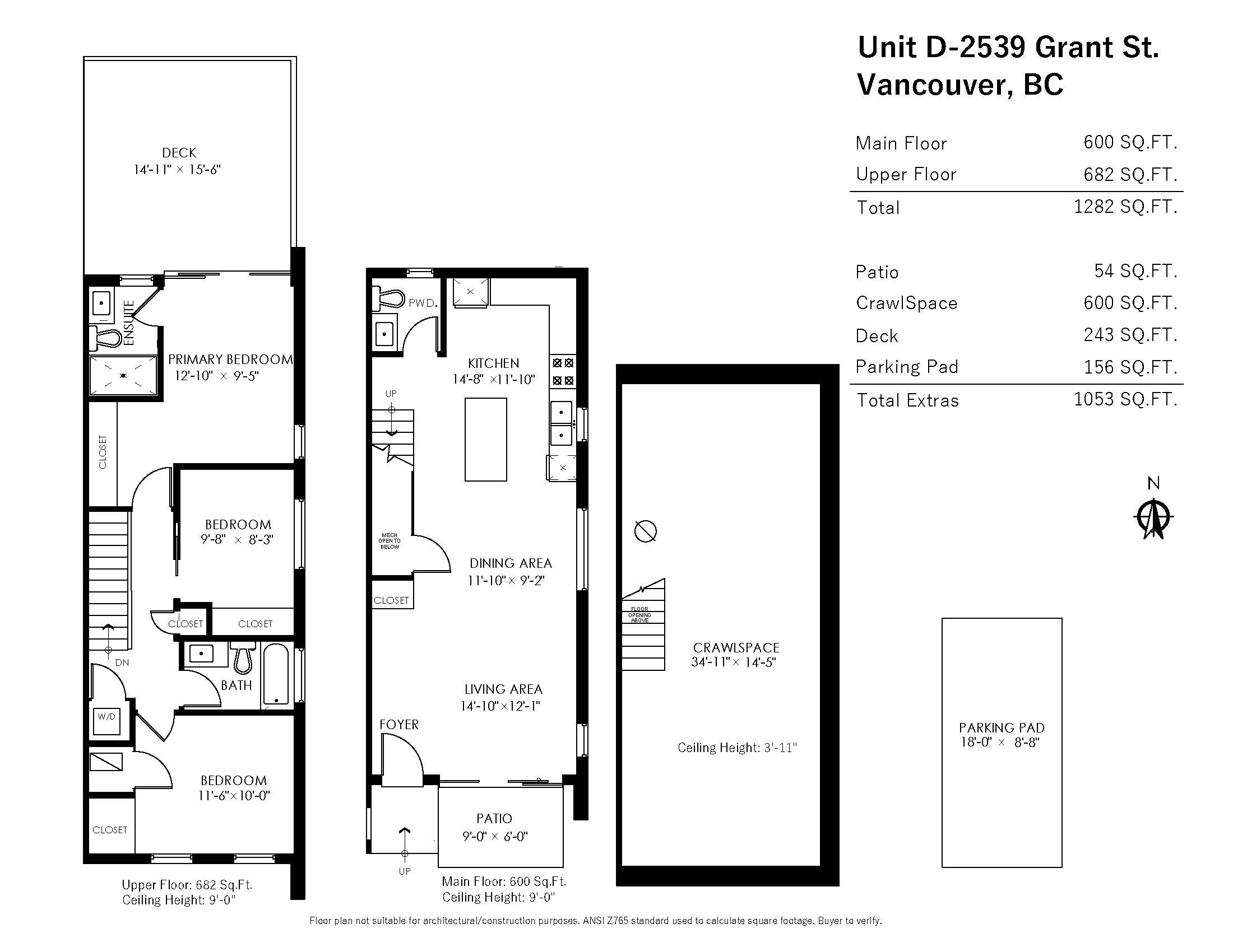 2 2539 Grant Street Vancouver, BC - 7